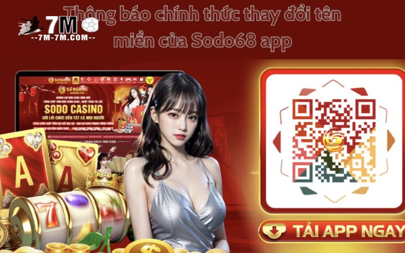 Thông báo chính thức thay đổi tên miền của Sodo app