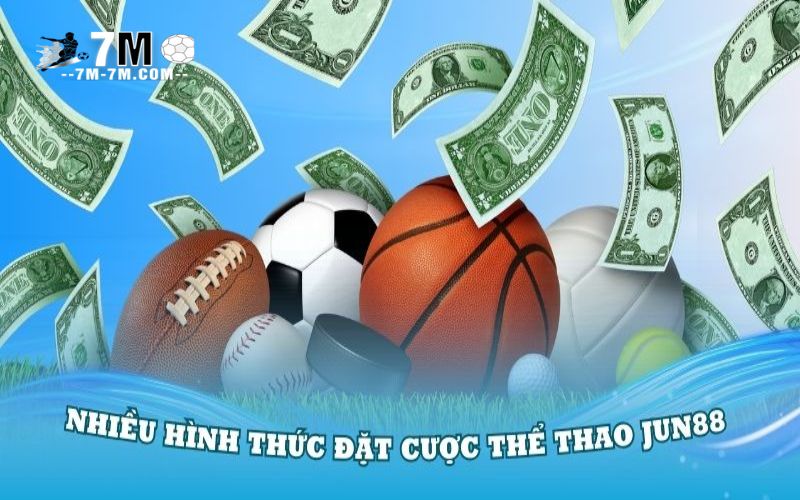 Có nhiều hình thức đặt cược thể thao Jun88 thú vị