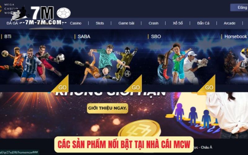 Các Sản Phẩm Nổi Bật Tại Nhà Cái MCW